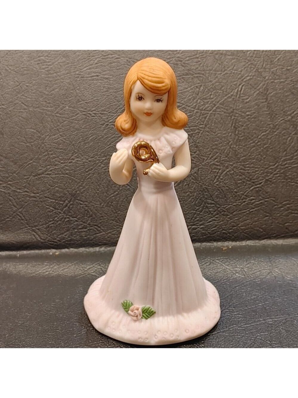 Enesco Growing Up Girls “Age 9” Porcelain Figurine